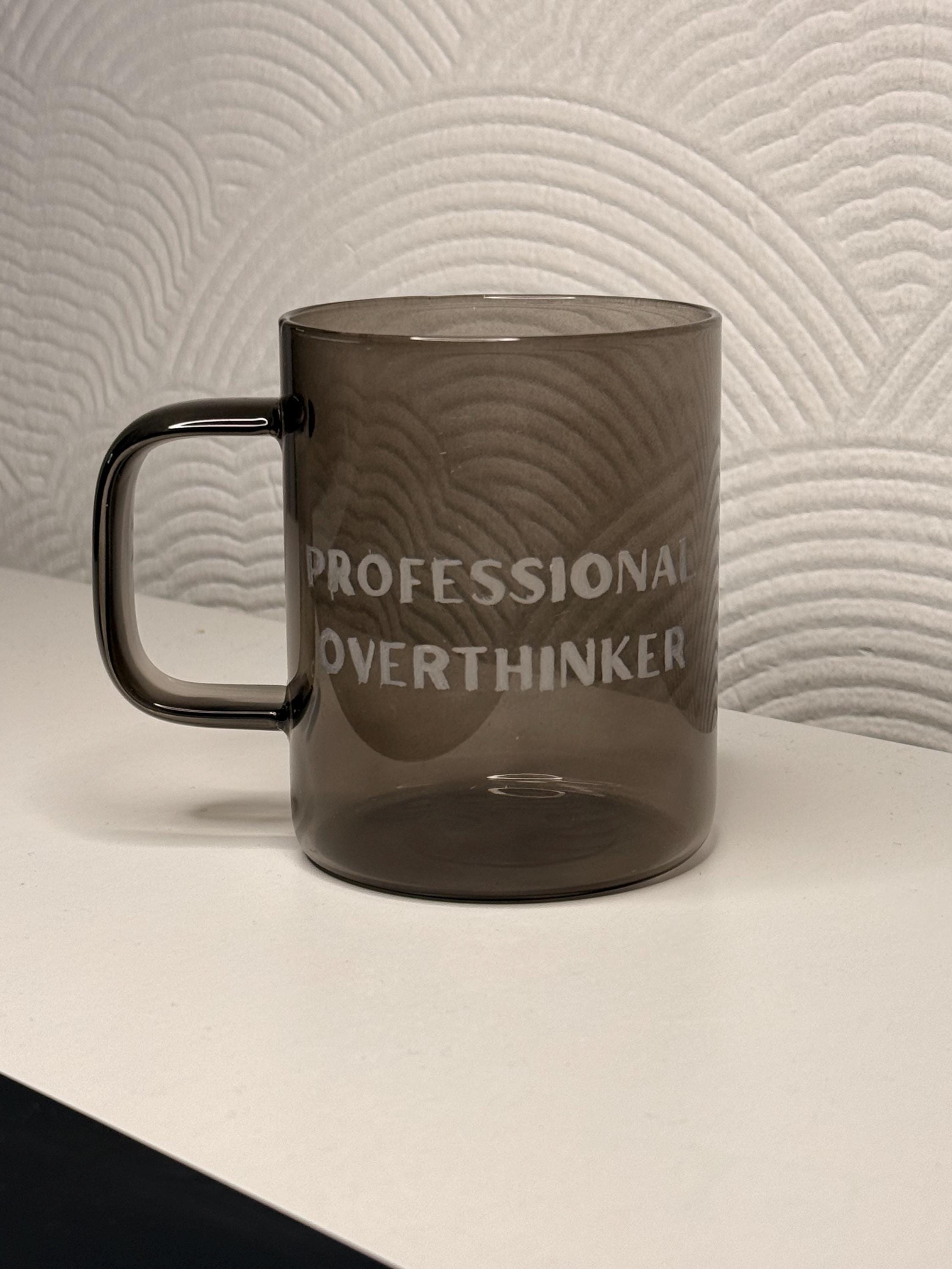 Hand Engraved Glass Mugs – Funny & Motivational Quotes Collection | Personalised Hand Engraved Home Decor Gift